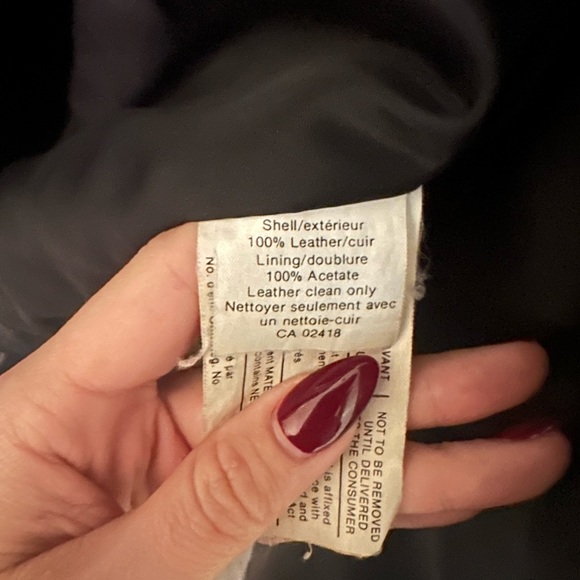 Vintage Milenti Leather Jacket - Picture 4 of 4